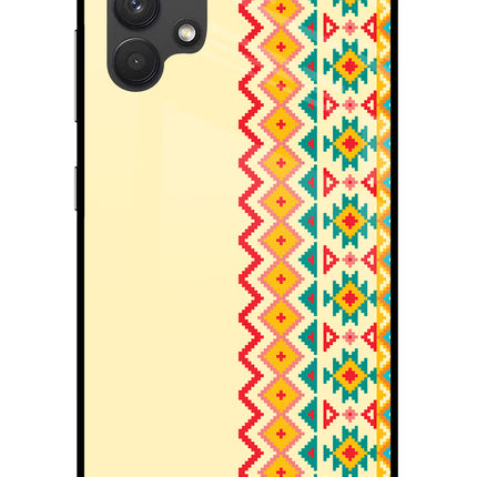 Ethnic Seamless Samsung A32 4G Glass Case