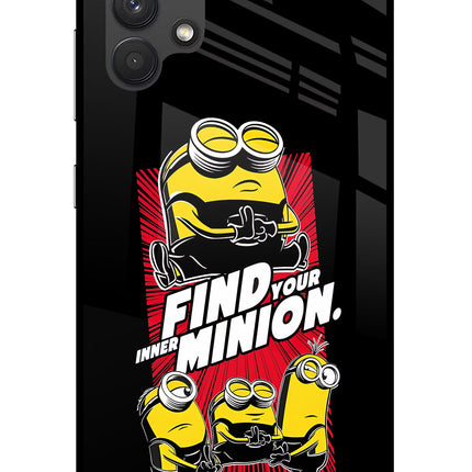 Find your inner Minion Samsung A32 4G Glass Case