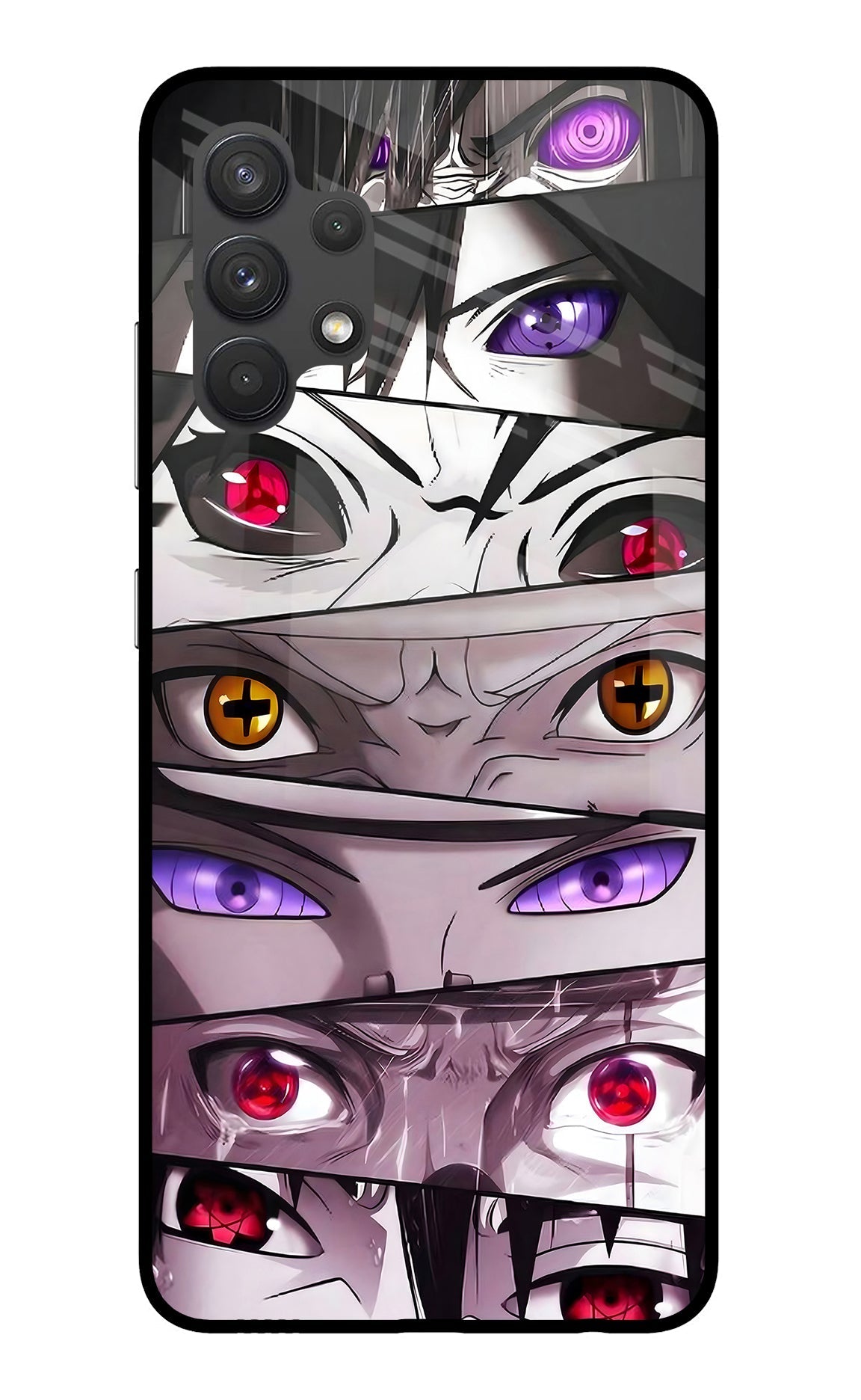 Naruto Anime Samsung A32 4G Glass Case