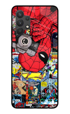 Spider Man Samsung A32 4G Glass Case