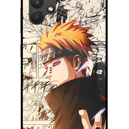 Pain Anime Samsung A32 4G Glass Case