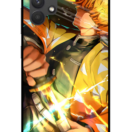 Demon Slayer Samsung A32 4G Glass Case
