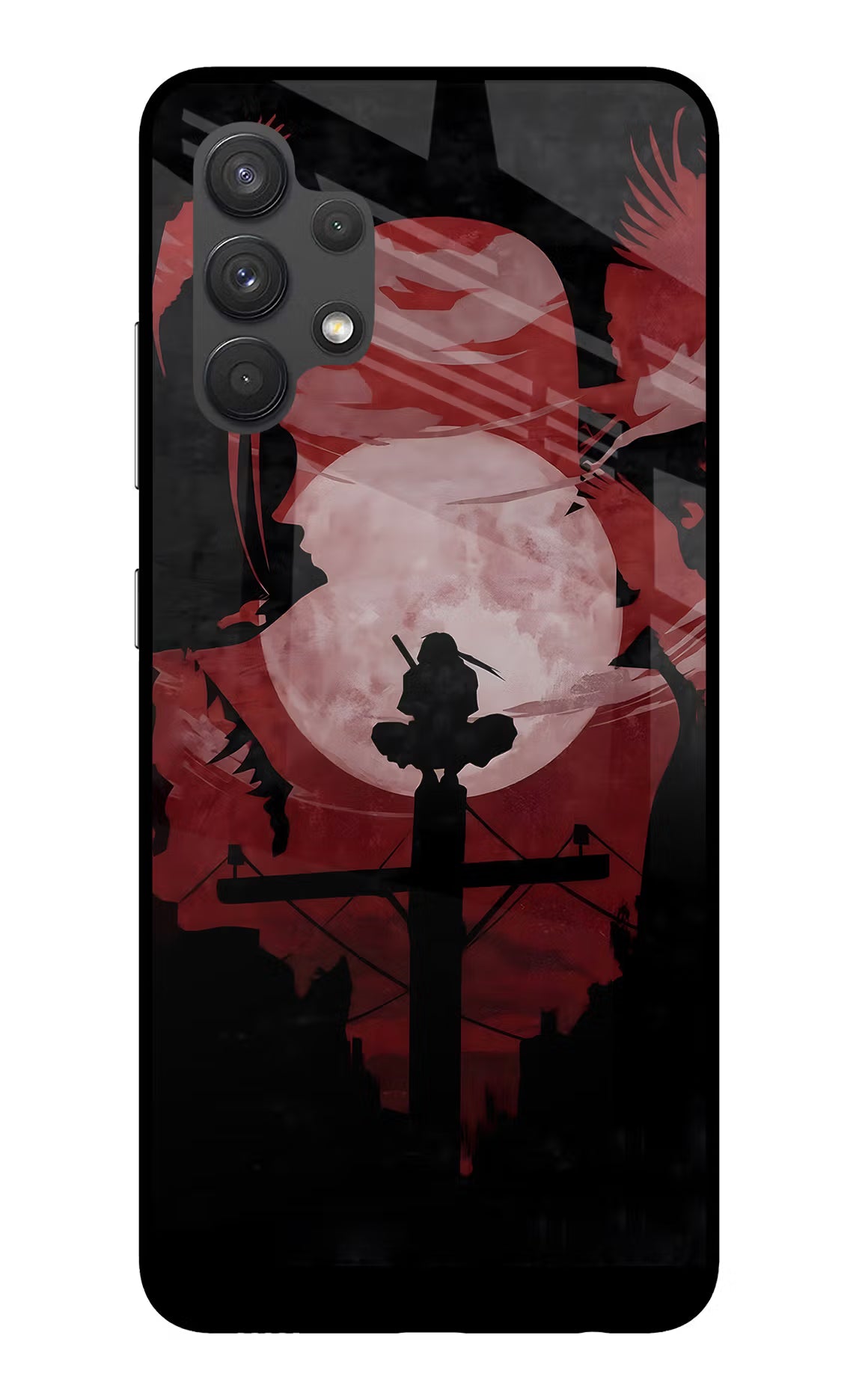 Naruto Anime Samsung A32 4G Glass Case Back Cover by Casekaro