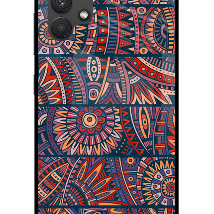 African Culture Design Samsung A32 4G Glass Case