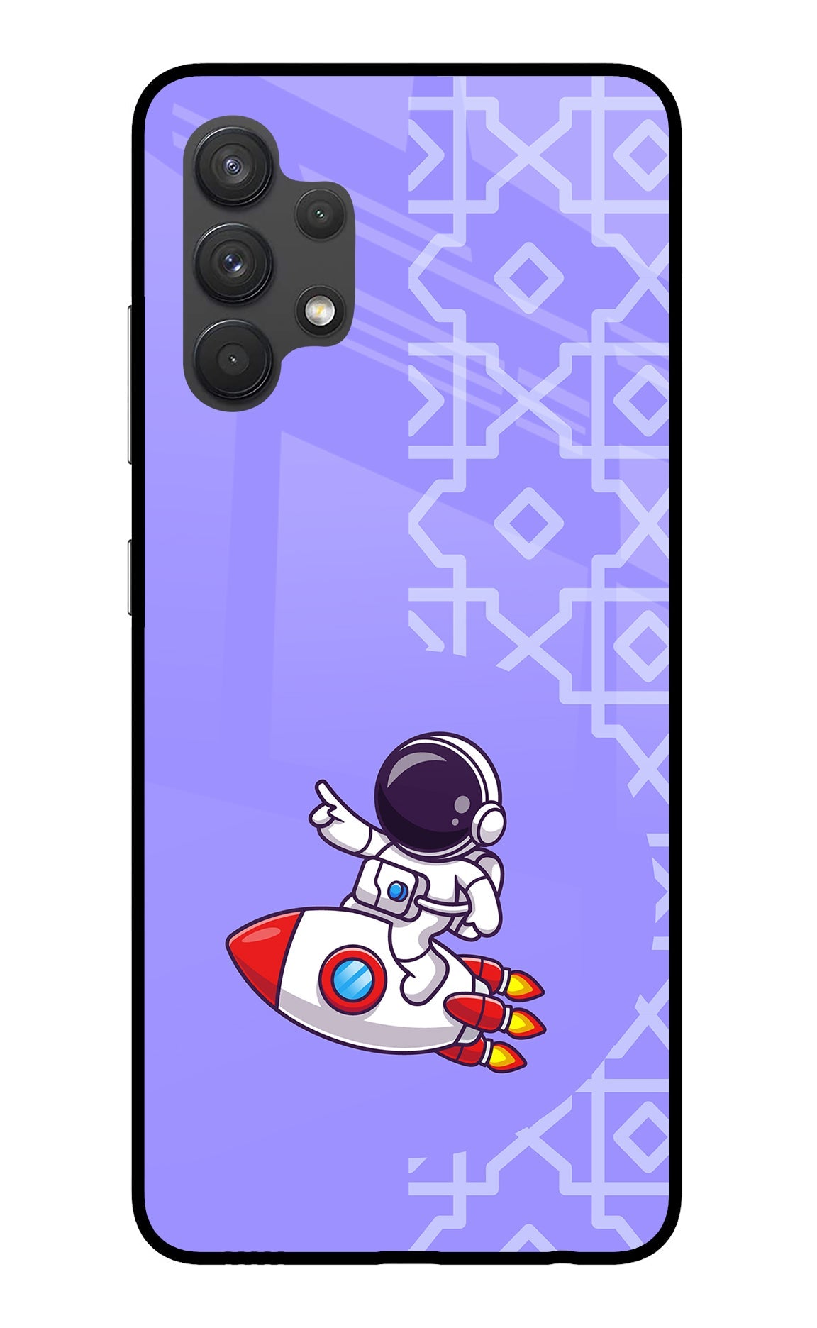 Cute Astronaut Samsung A32 4G Back Cover