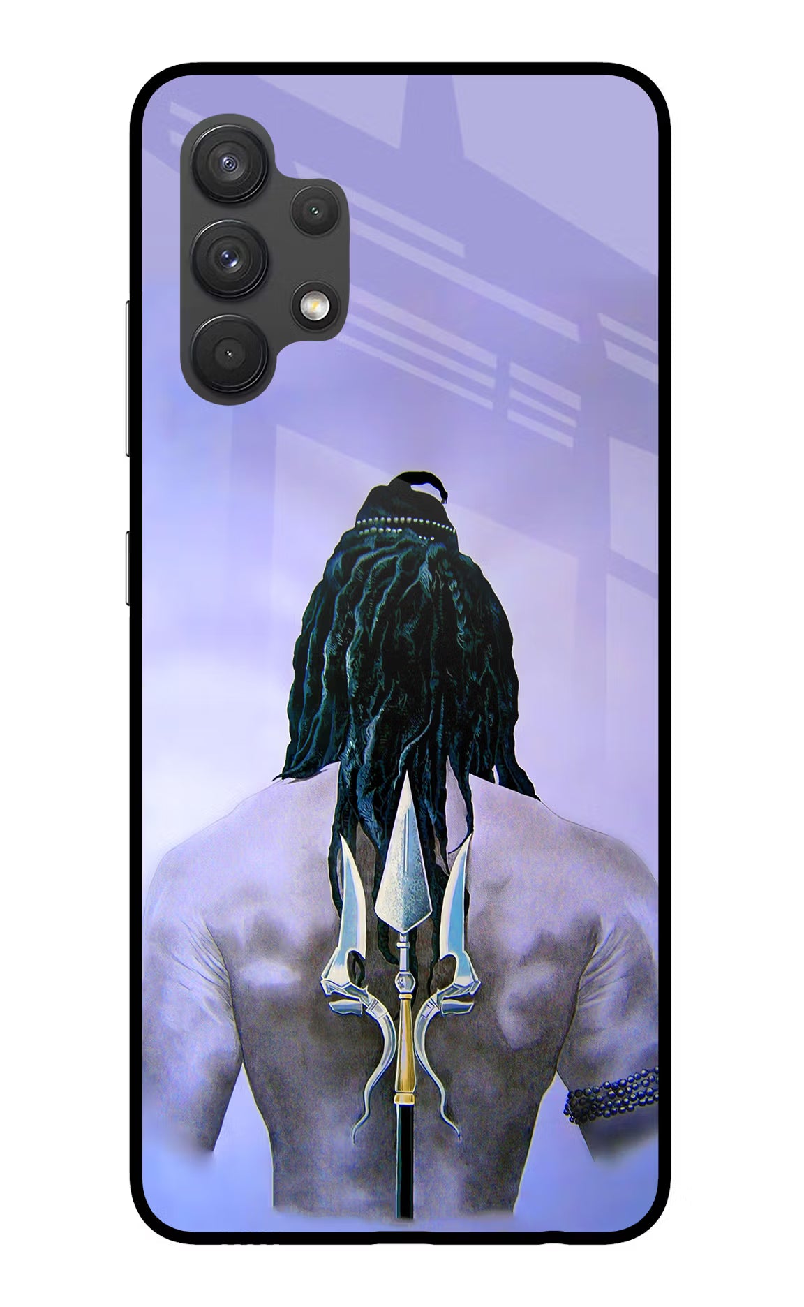 Shiva Samsung A32 4G Glass Case Back Cover by Casekaro