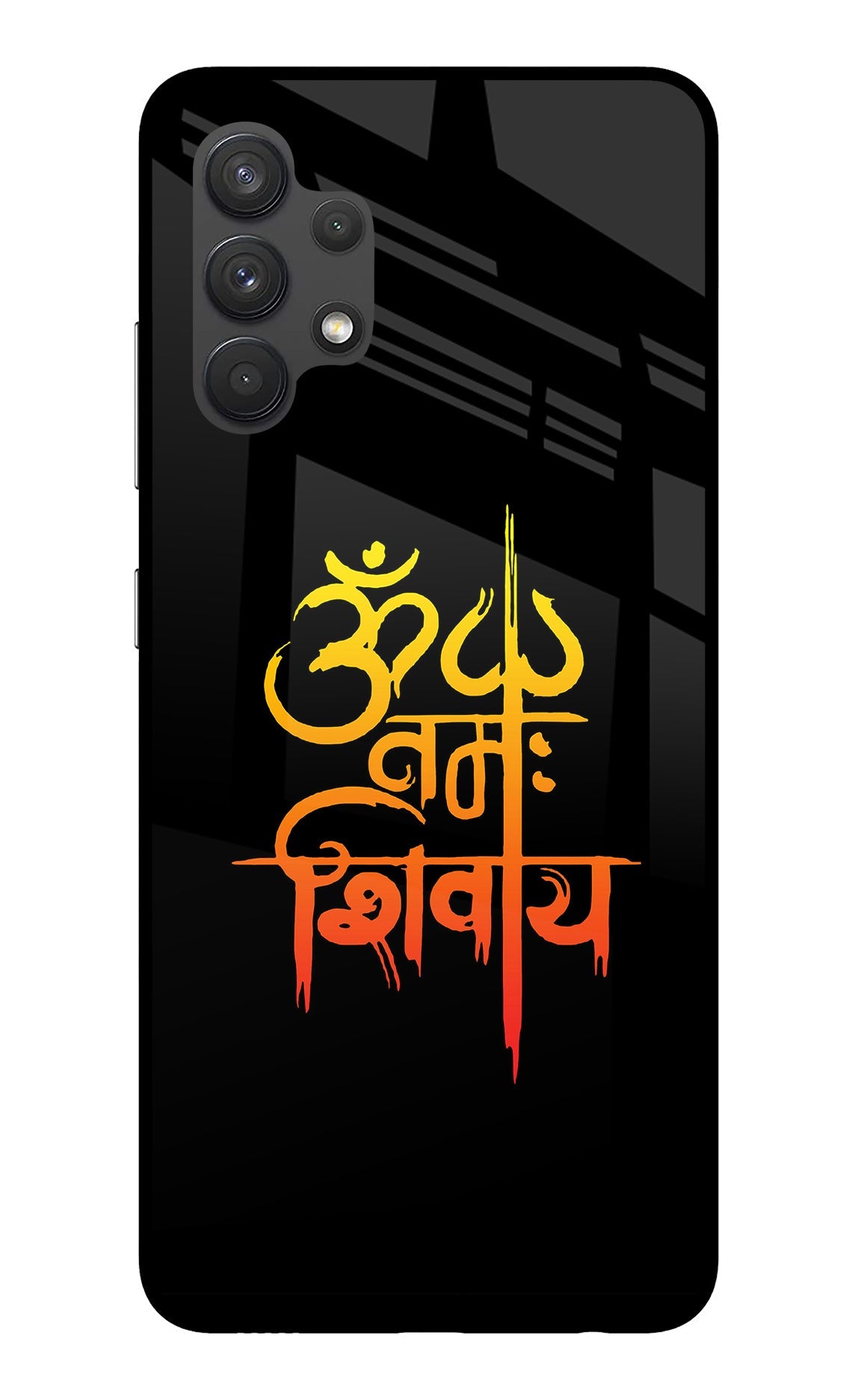 Om Namah Shivay Samsung A32 4G Glass Case