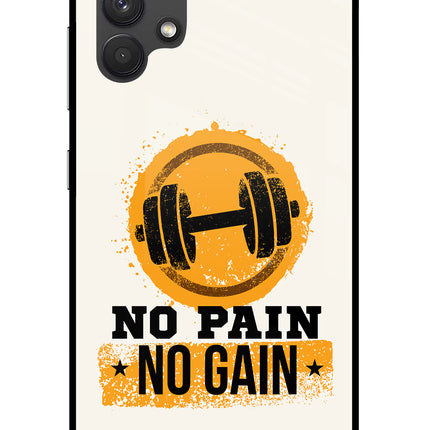 No Pain No Gain Samsung A32 4G Glass Case