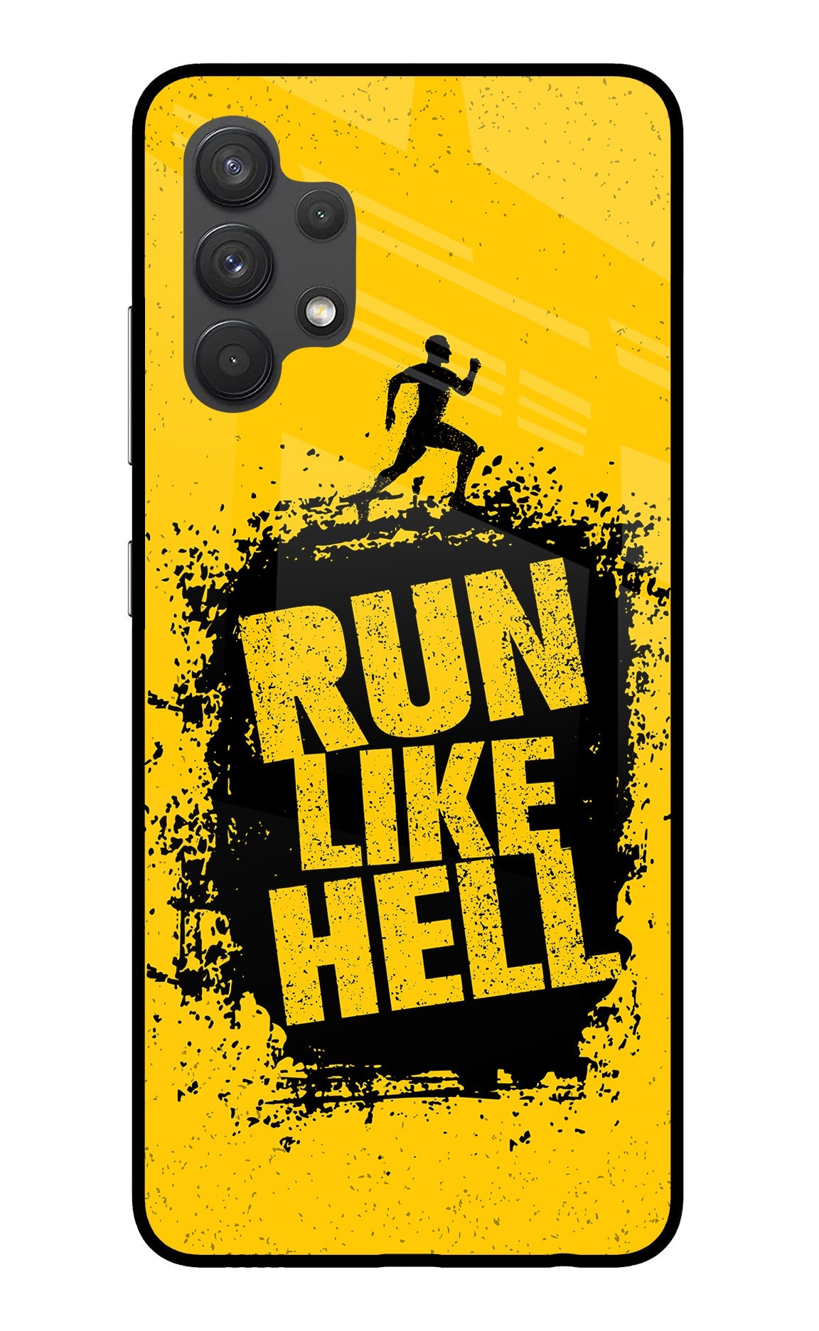 Run Like Hell Samsung A32 4G Back Cover