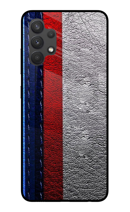 BMW Stripes Samsung A32 4G Glass Case