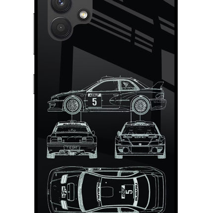 WRC'99 Samsung A32 4G Glass Case