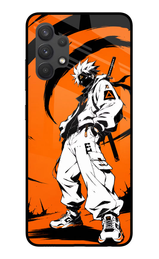 Street Samurai  Samsung A32 4G Glass Case