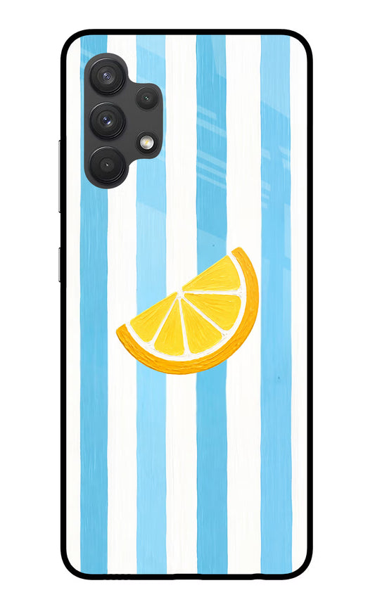 Summer Lemon Samsung A32 4G Glass Case