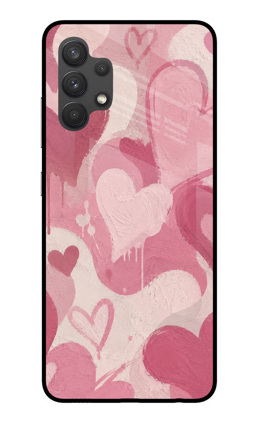 Hearty case Samsung A32 4G Glass Case