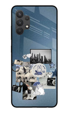 Miffy Samsung A32 4G Glass Case