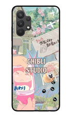 Studio Ghibli Samsung A32 4G Glass Case