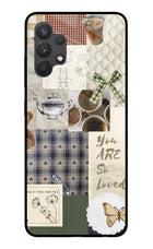 Cookie Samsung A32 4G Glass Case