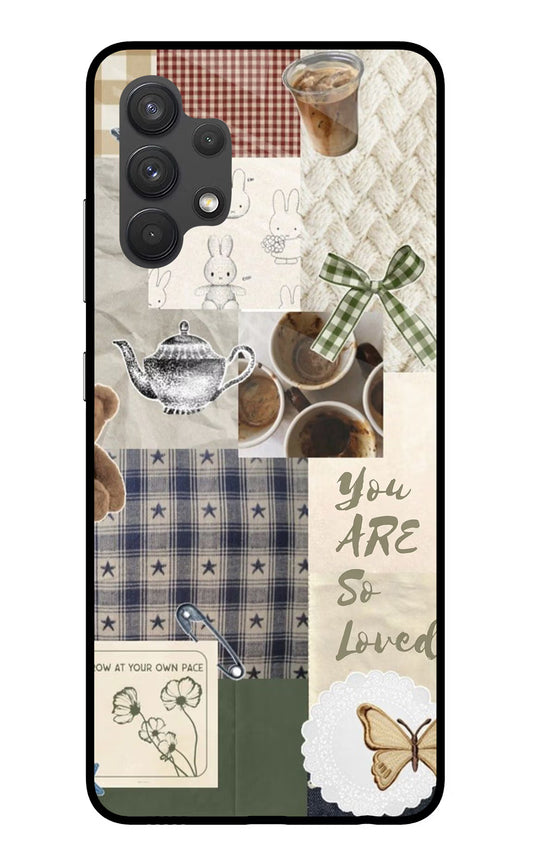 Cookie Samsung A32 4G Glass Case