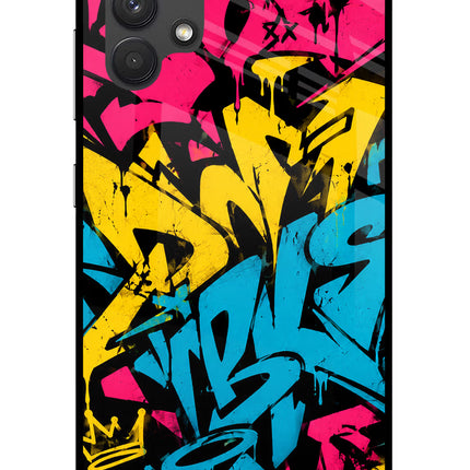 Graffiti Vibe Samsung A32 4G Glass Case