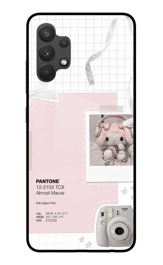 Pantone Asthetic Samsung A32 4G Glass Case