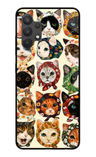 Cool Cat Samsung A32 4G Glass Case