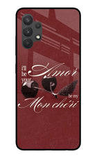 Velvet Cherry Samsung A32 4G Glass Case