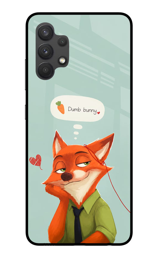 Nick Charm Samsung A32 4G Glass Case