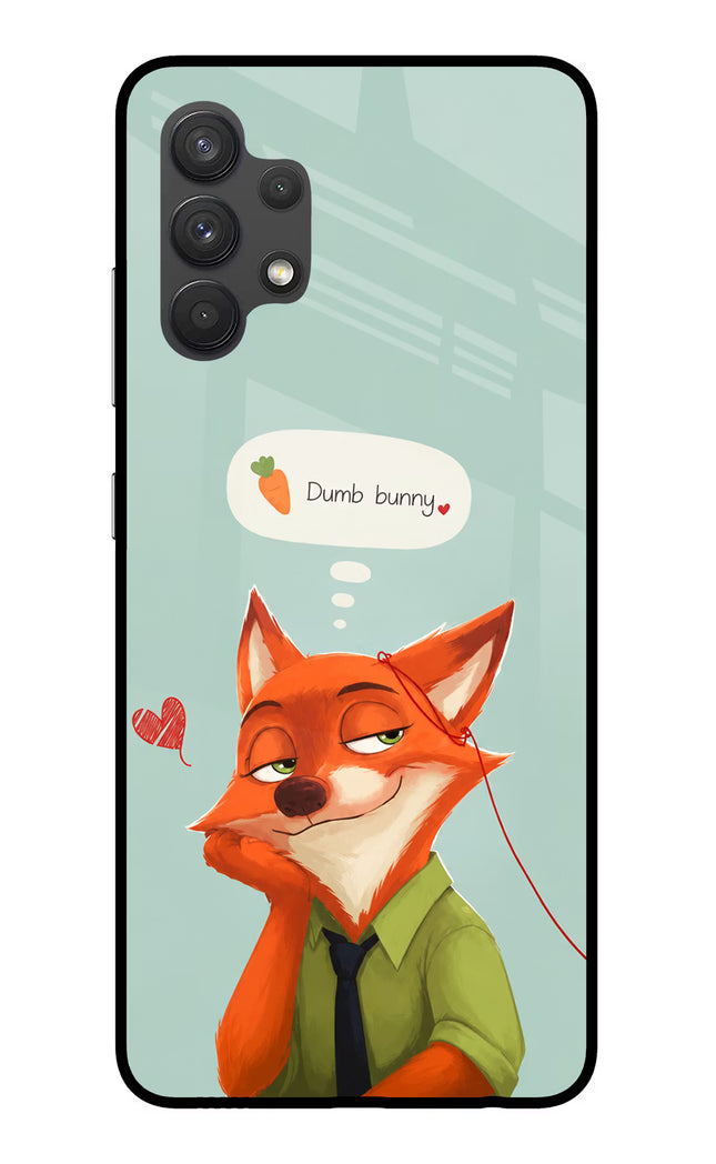 Nick Charm Samsung A32 4G Glass Case