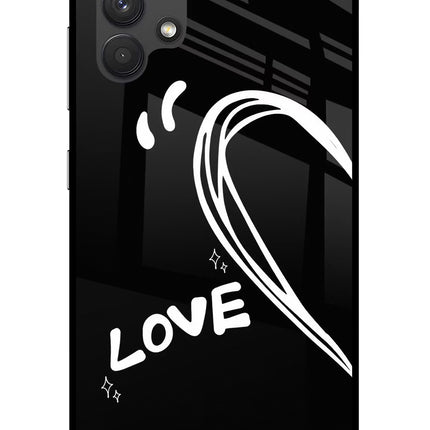 Love Line Samsung A32 4G Glass Case