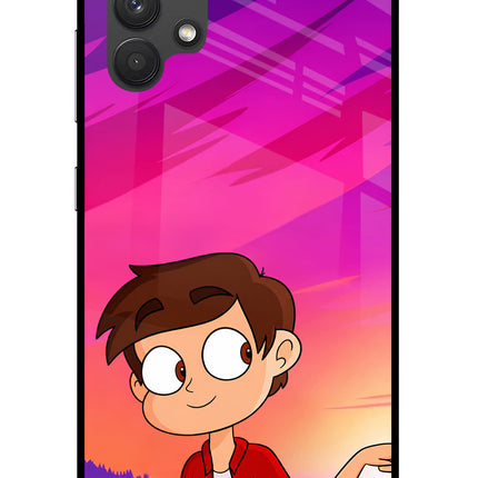 Marco Sunset Samsung A32 4G Glass Case