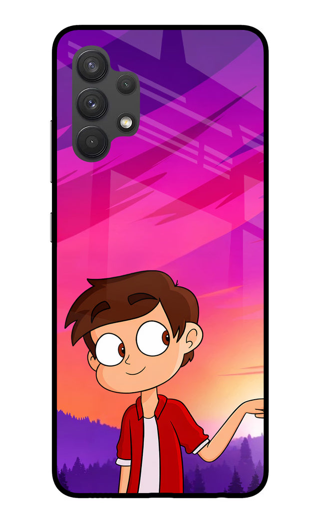 Marco Sunset Samsung A32 4G Glass Case