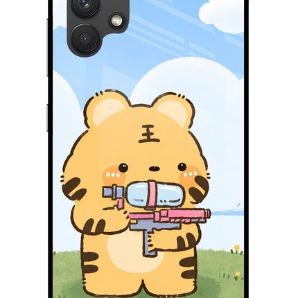 Tiger Treat Samsung A32 4G Glass Case