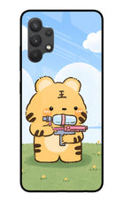 Tiger Treat Samsung A32 4G Glass Case