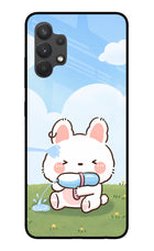 Bunny Treat Samsung A32 4G Glass Case