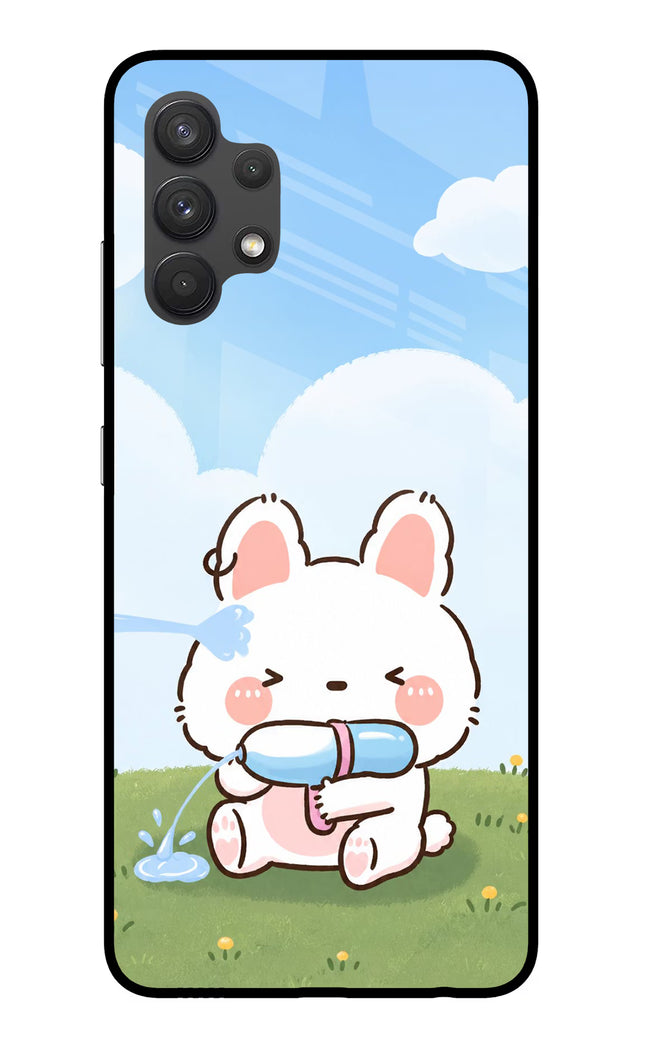 Bunny Treat Samsung A32 4G Glass Case