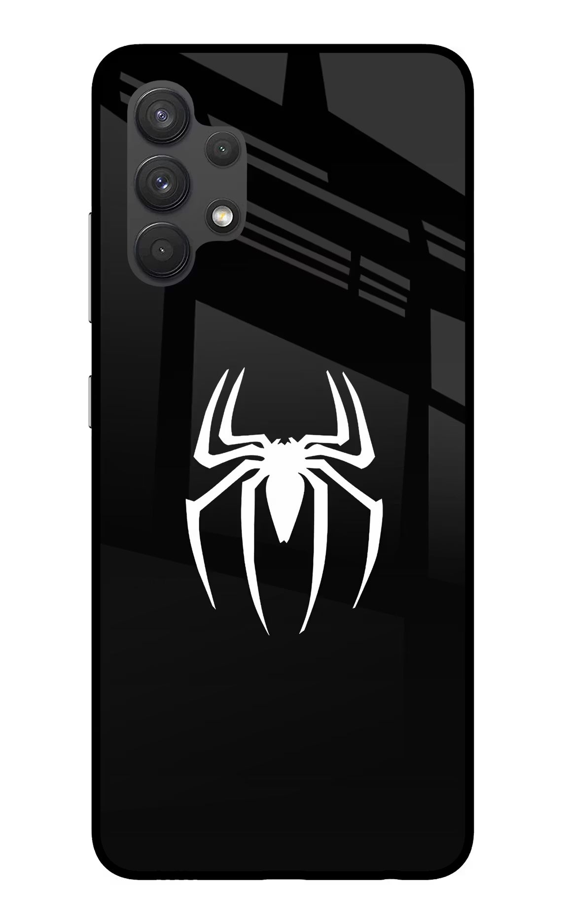 Miles Symbol Samsung A32 4G Glass Case
