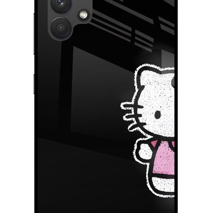 Kitty Charm Samsung A32 4G Glass Case