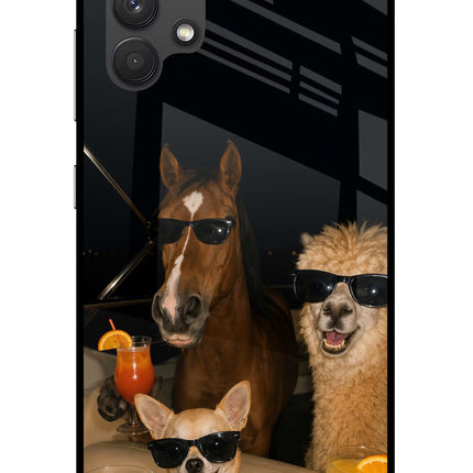 Party Squad Samsung A32 4G Glass Case