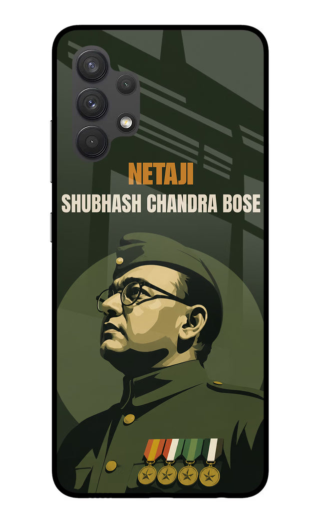 Netaji Legacy Samsung A32 4G Glass Case