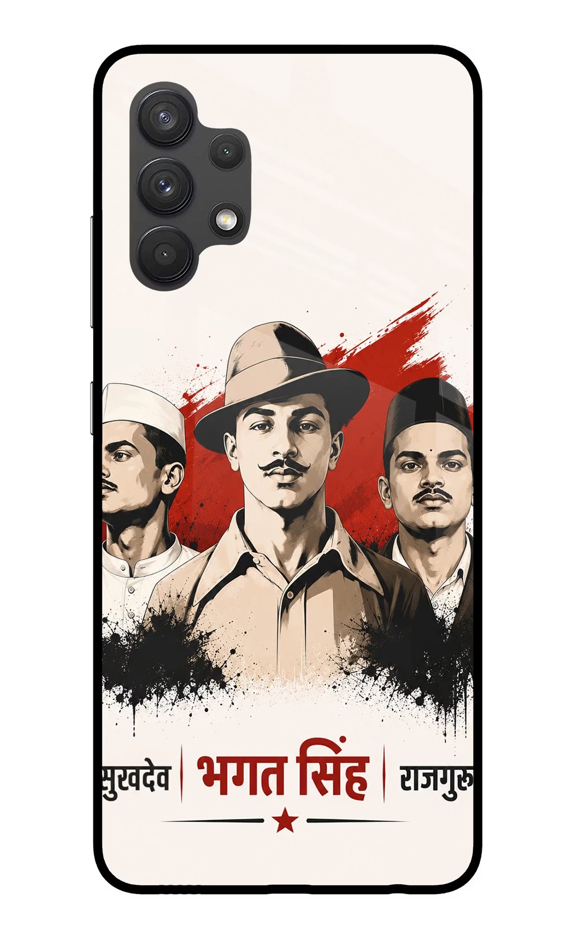 Sardar Patel Iron Will Samsung A32 4G Glass Case