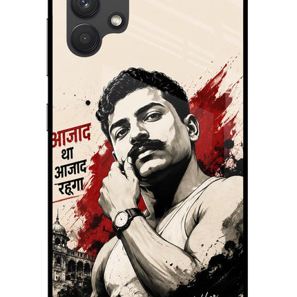Chandrashekhar Azad Fearless Samsung A32 4G Glass Case