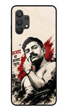 Chandrashekhar Azad Fearless Samsung A32 4G Glass Case