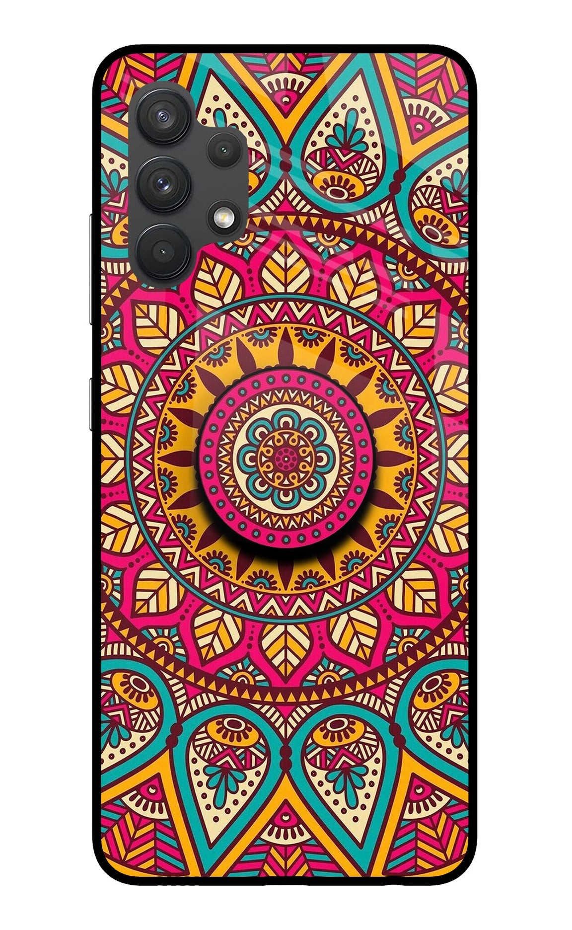 Mandala Samsung A32 4G Glass Case