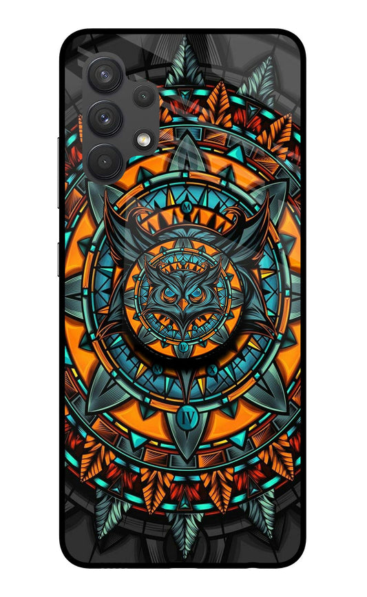 Angry Owl Samsung A32 4G Glass Case