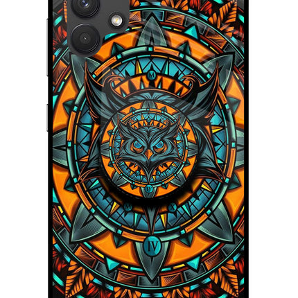 Angry Owl Samsung A32 4G Glass Case