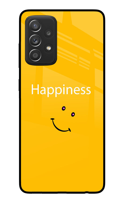 Happiness With Smiley Samsung A52/A52s 5G Glass Case
