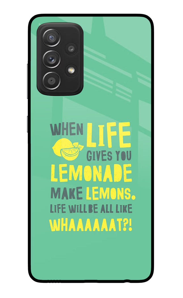 Quote Samsung A52/A52s 5G Glass Case