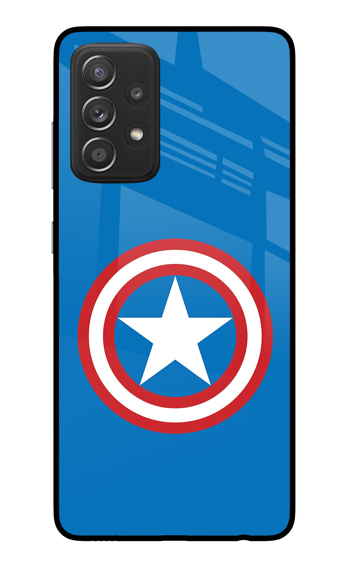 Captain America Logo Samsung A52/A52s 5G Glass Case