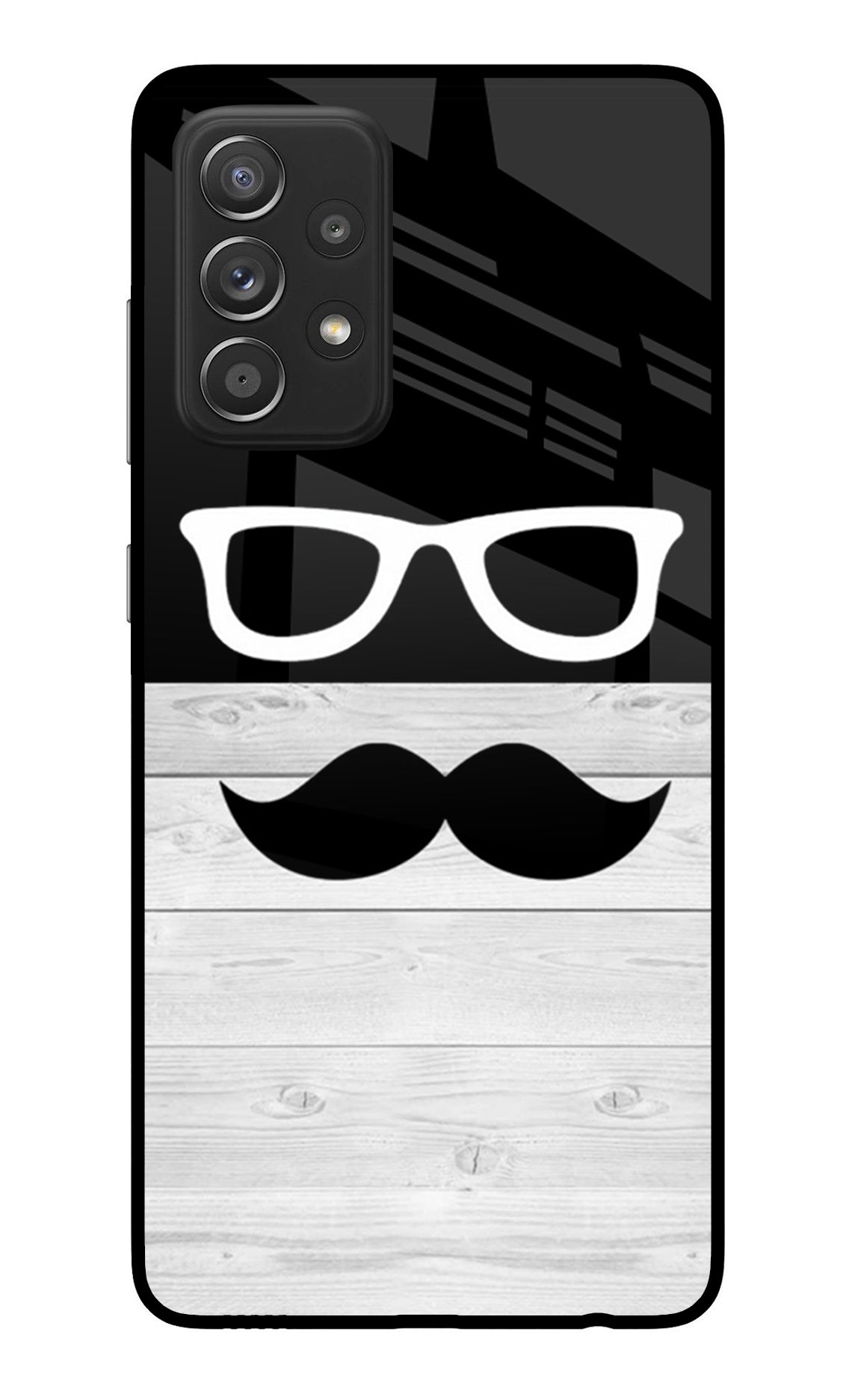 Mustache Samsung A52/A52s 5G Glass Case