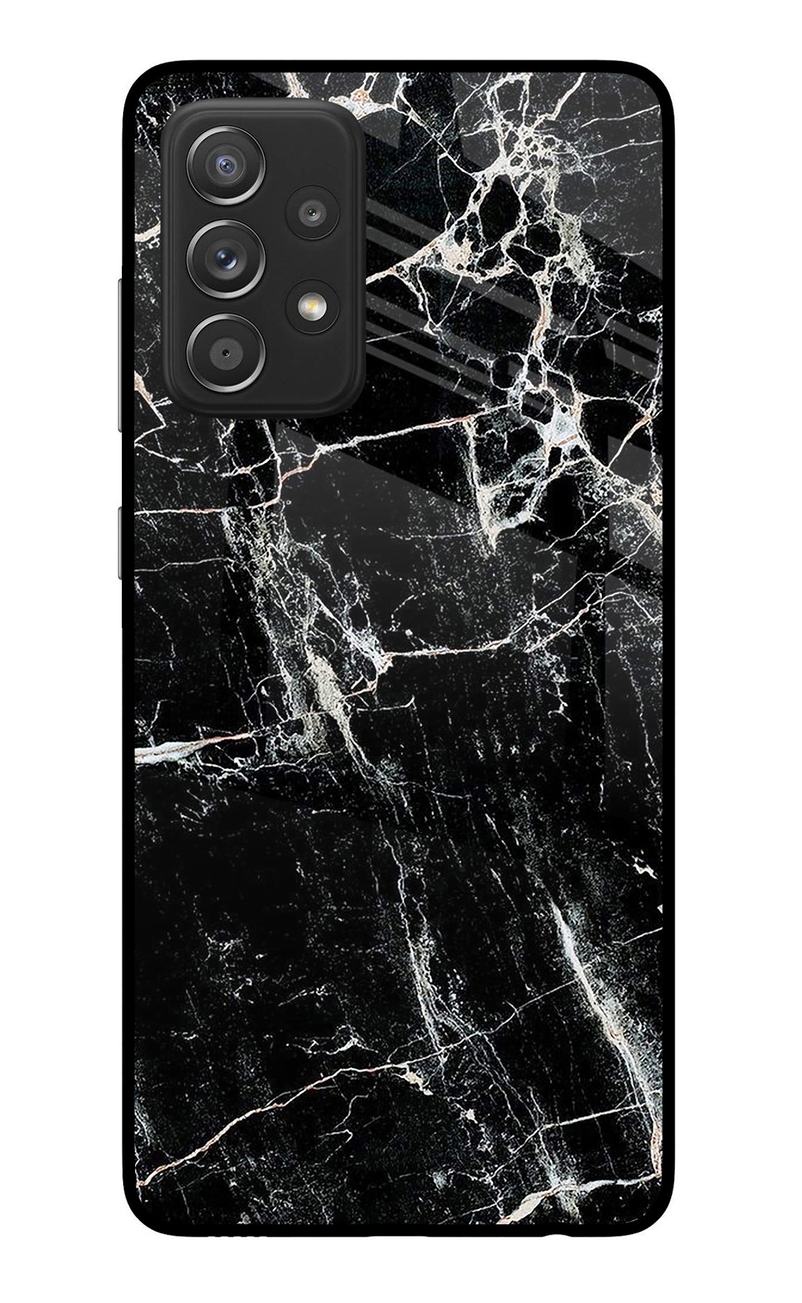 Black Marble Texture Samsung A52/A52s 5G Back Cover